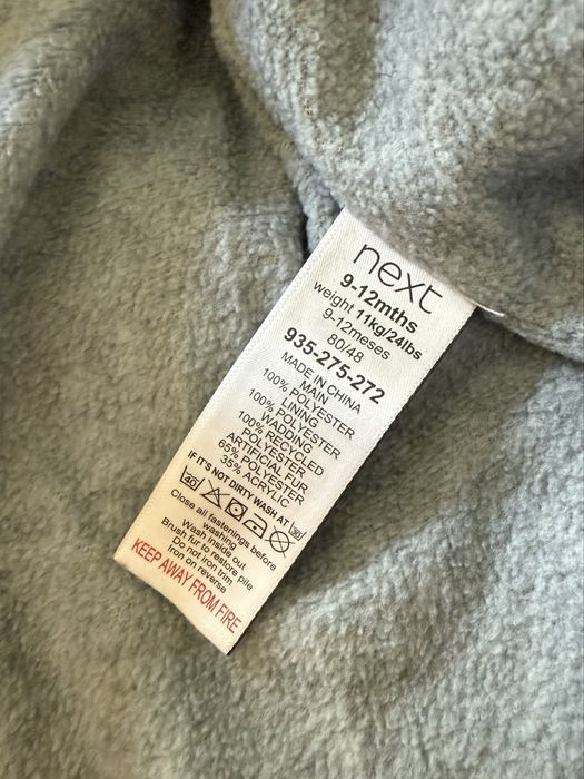 Combinezon de iarna Next, impermeabil, marimea 9-12 luni