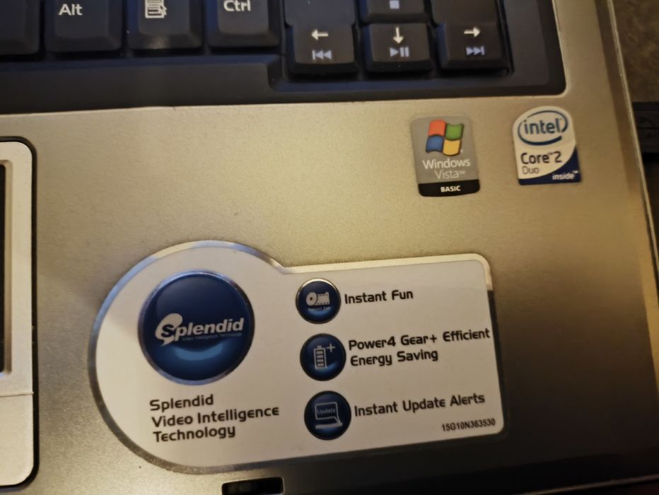 Ноутбук Asus core2 duo