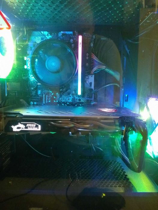 Гейм Комп Ryzen 1600-6/12 GTX1070 - 8GB/16 DDR4/128GB NVMe SSD/500 HDD