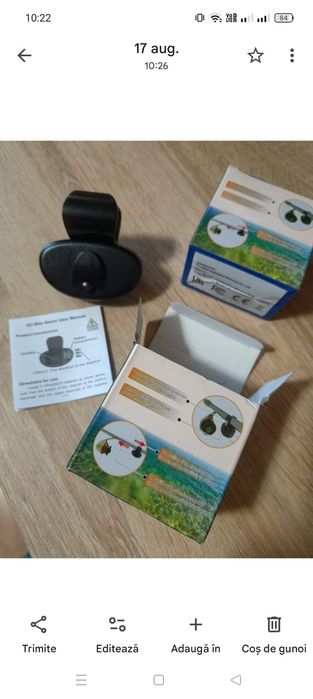 Senzori/avertizori electronici pescuit.