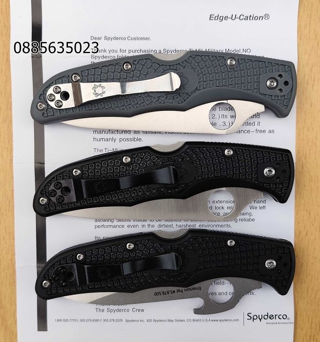Сгъваем нож Endura 4 Emerson / Spyderco Endura 4