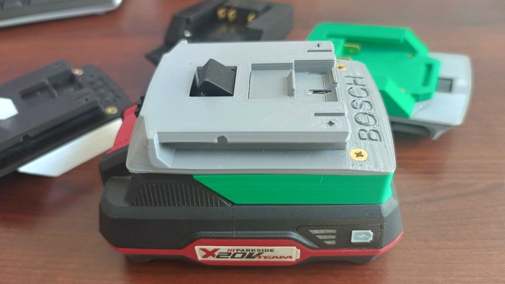 Adaptoare baterii Bosch, Einhell, Parkside