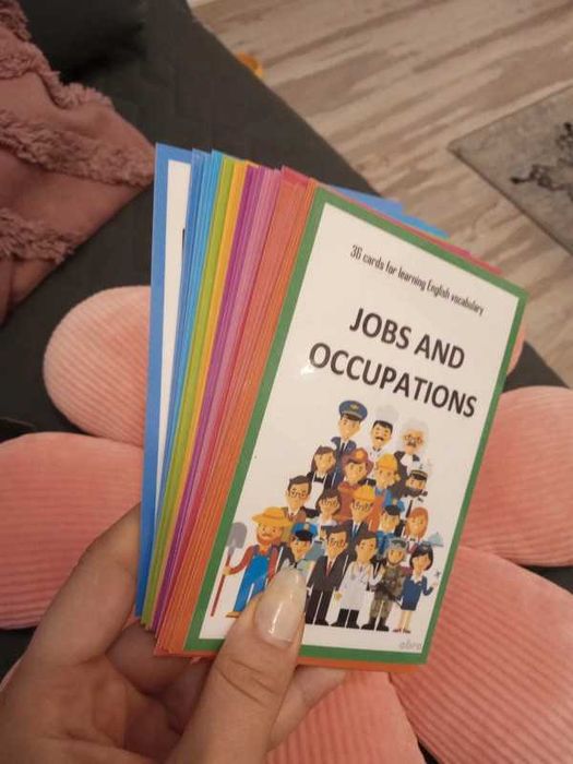 Jobs and Occupations - 37 de flashcarduri pentru invatarea lb engleze