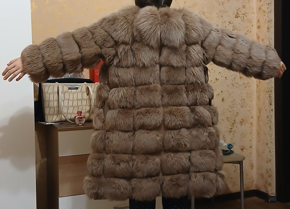 Натуральная шуба кролик