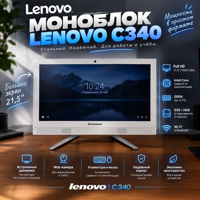 Продам моноблок Lenovo C340