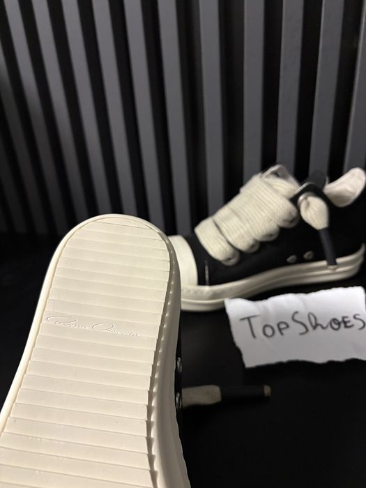 Rick Owens Jumbo Laces Low
