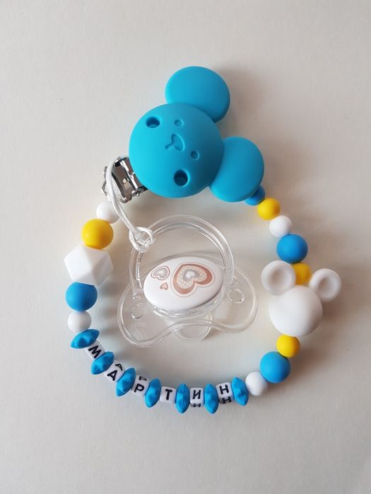 Бебешки Клипс за биберон