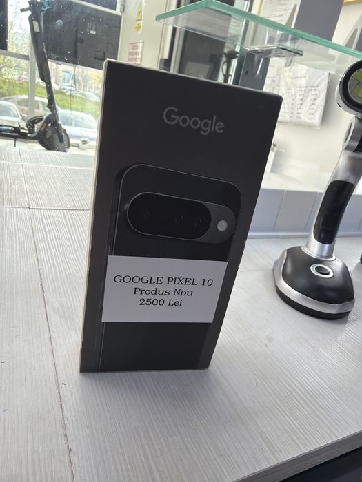 Google Pixel 10 – NOU, sigilat – Cameră TOP + Android curat – SUPER PREȚ