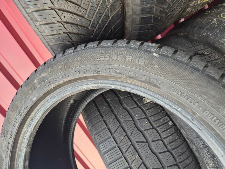 2 Anvelope de IARNA - 255/40/18 - Continental - APP NOI DOT 2016