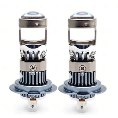 Becuri Led Canbus H4,H7,H8,H9,H11 Cu Lupa/Ventilator Mic 280W/28000LM