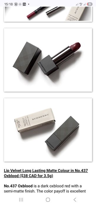 Ruj /Lip buze   professionale Burberry,Yes Saint Laurent ,Armani