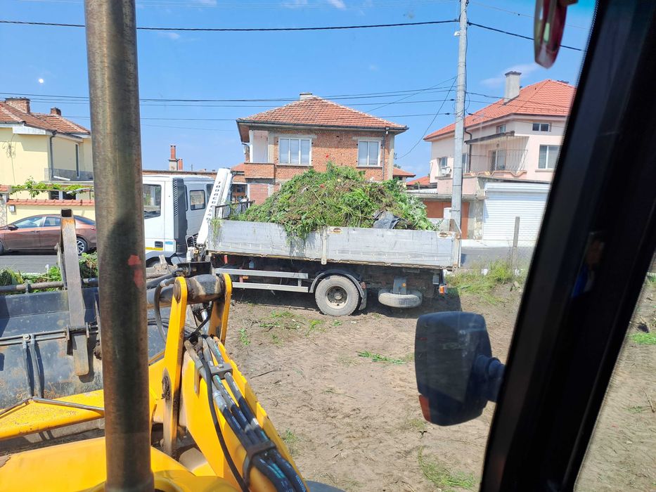 Услуги с Багер и Камион гр Раковски