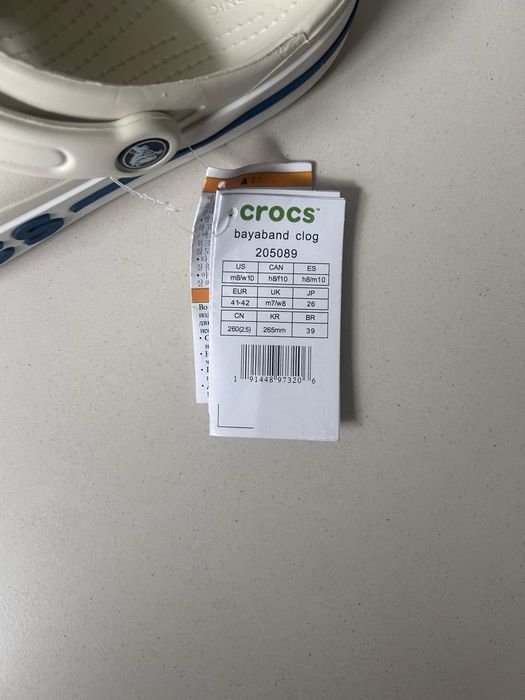 Crocs Bayaband Clog, noi, cu etichetă.