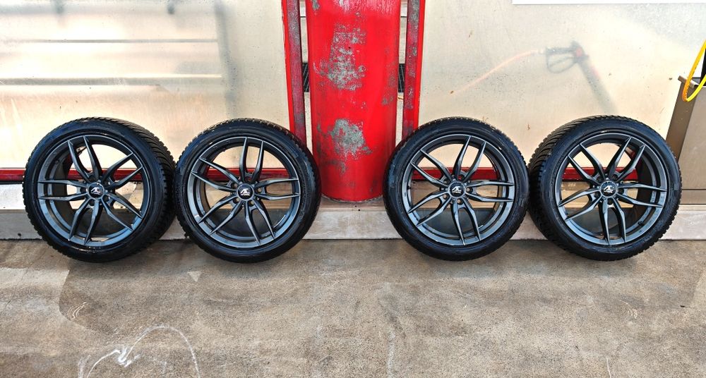 Set de roti cu jante 17", 5x112, 225 45 17 MS, pt Audi, BMW, Seat, Skoda, Cupra, VW, Mercedes, Mini, etc