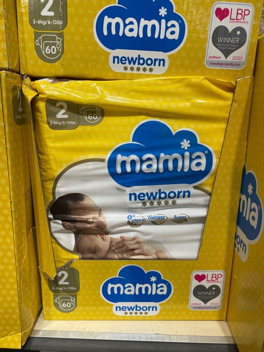 Памперси на Mamia от Англия