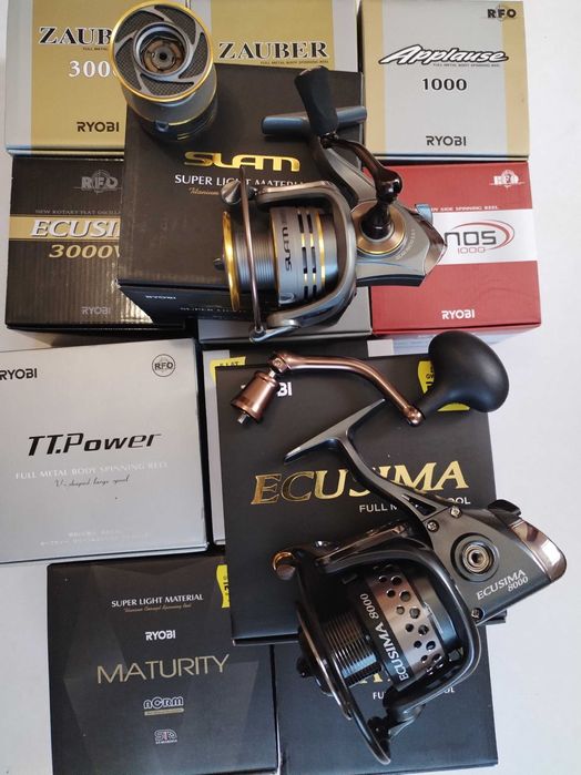 Нови риболовни макари