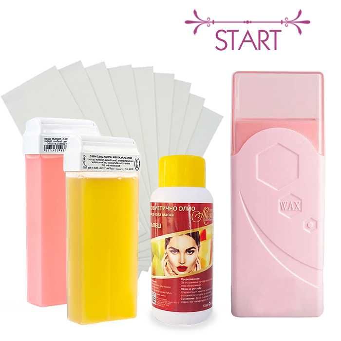 Комплект за епилация с кола маска ролони START