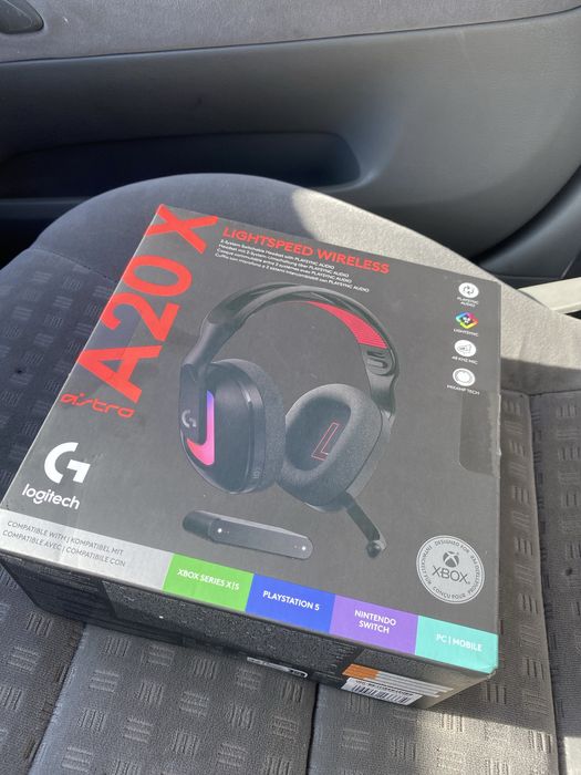 Casti Logitech astro a20x lightspeed wireless