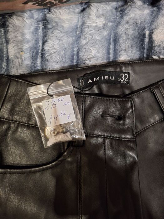 Черен кожен клин номер EU 32