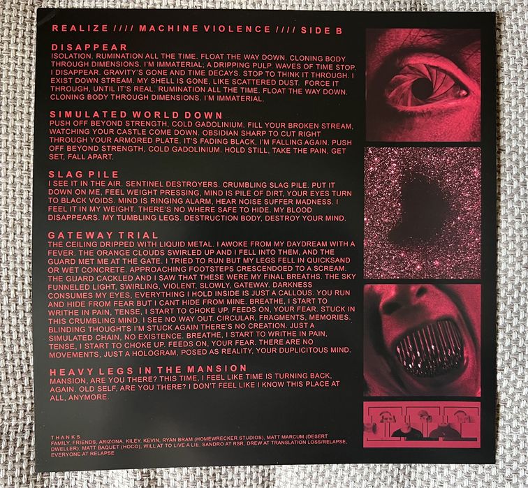 Виниловая пластинка гр. “REALIZE”