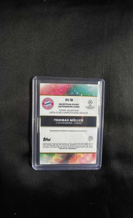Cartonas de colectie Thomas Müller FC Bayern Munich  Editie limitata