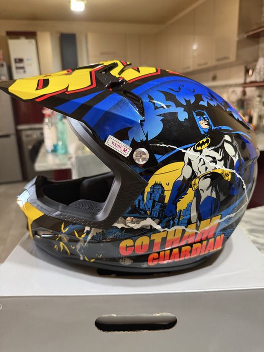 Casca cross copii HJC DC Batman