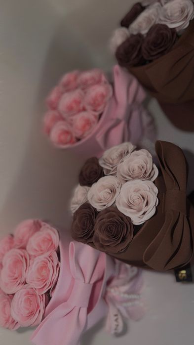 Вечен букет от фоамени рози