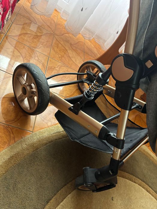 Căruț bebeluși 3 în 1