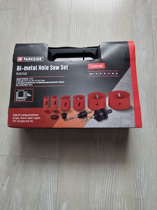 Trusă carote bimetal