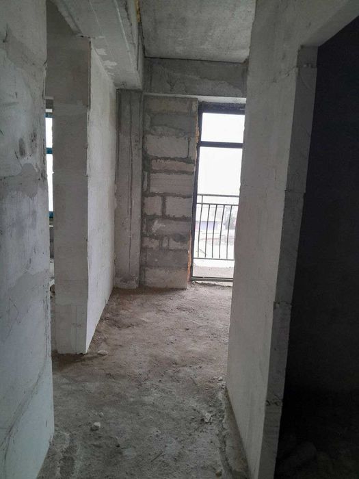 3комнатная Коробка! С кадастром! 6-этаж, 6-баня