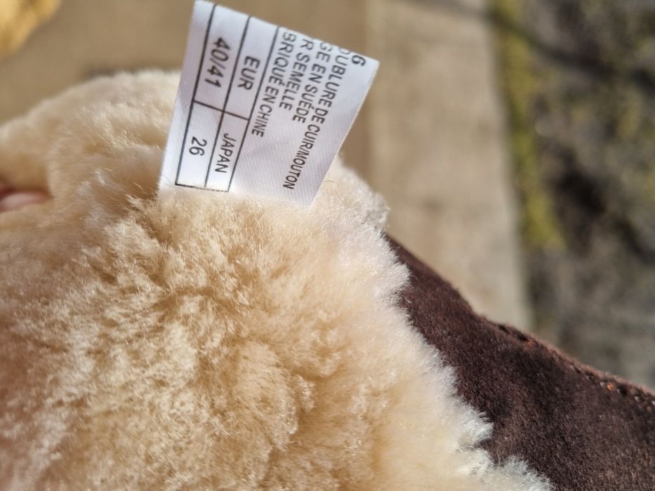 Cizme Emu piele intoarsa dublata cu lana