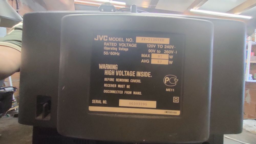 Телевизор JVC  AV 2130TEE