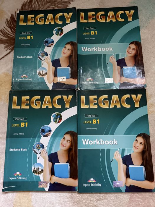 Учебници и учебни тетрадки по английски език Legacy B1