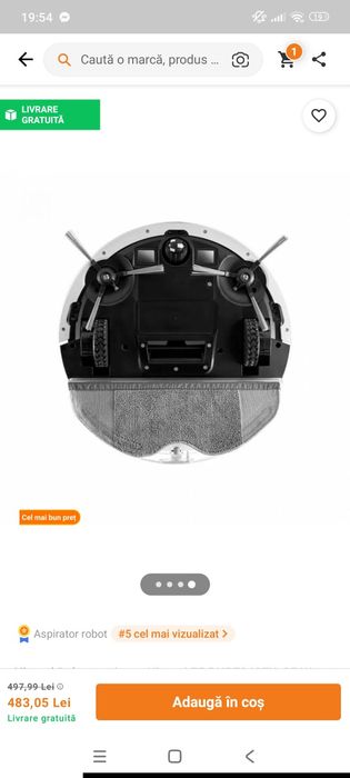 Vând robot aspirator