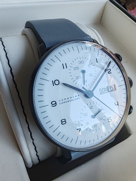 Ceas Junghans Max Bill Chronoscope Automatic Chronograph Nou-Nepurtat!