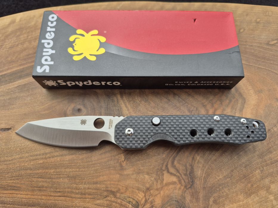 Сгъваем нож Spyderco Smock M390DLT