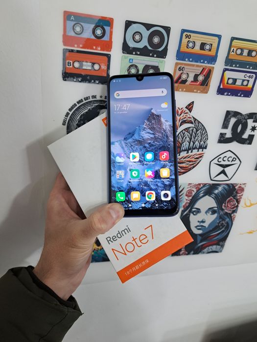Redmi Note 7 память 64gb очилмагян идеал
