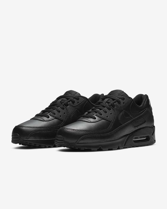 Nike Air Max 90 Leather All Black