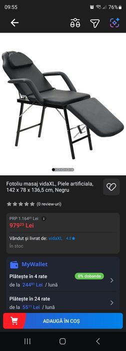 Pat pediuchiura/ masaj pliabil - ca nou