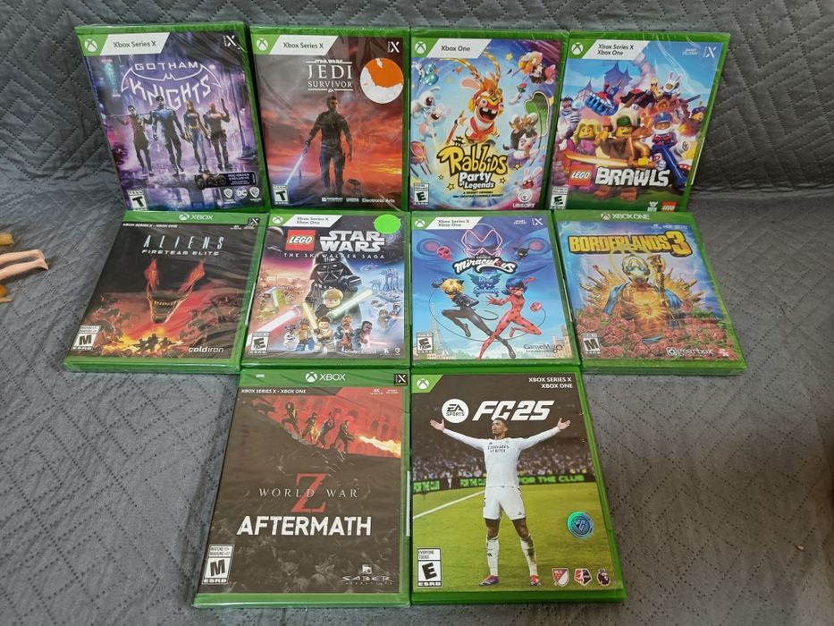 Xbox one и series x игры на дисках