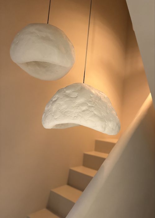 Lustra decorativa/Corp iluminat/Pendul - wabi sabi – handmade unicat