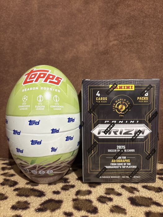 Lot pentru Stanciu, 2 cutii: panini prizm club world cup + ou tin