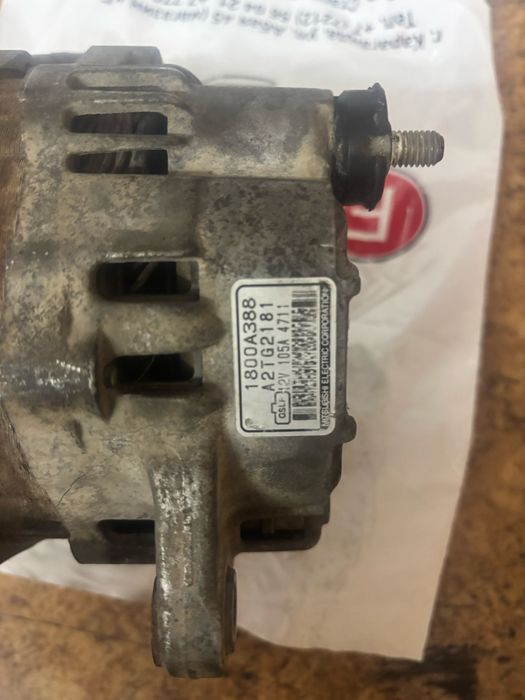 Генератор на outlander 3(4b12)