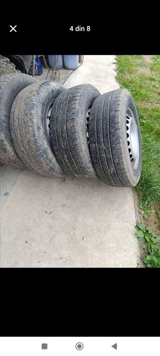 Jante Transporter T 5 cu cauciucuri 215 65 R16 c și simex