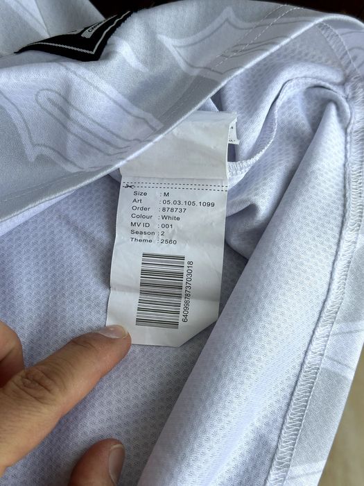 Мъжка "jersey" тениска Black Squad - размер L, КАТО НОВА