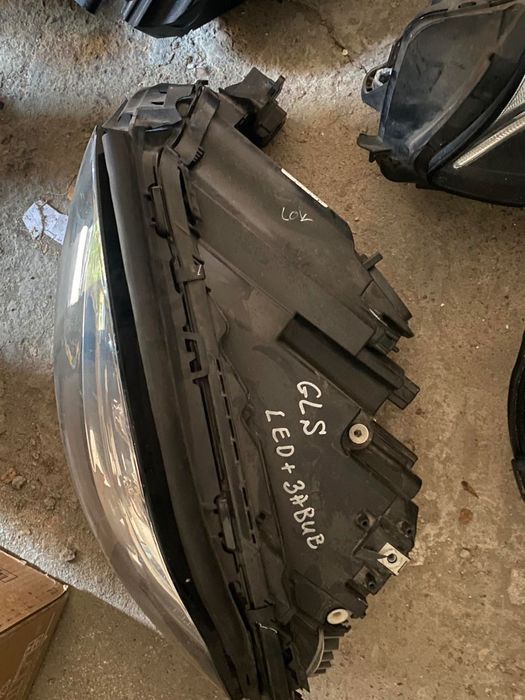 Ляв фар Mercedes W166 GLS350 GLS450 FULL LED със завиване
