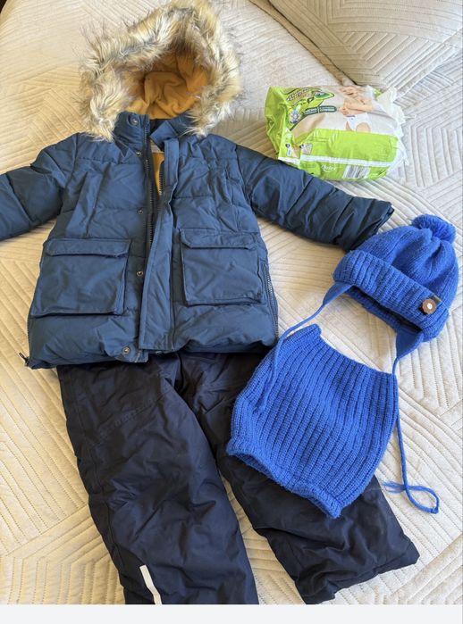 Зимний комбинезон на мальчика