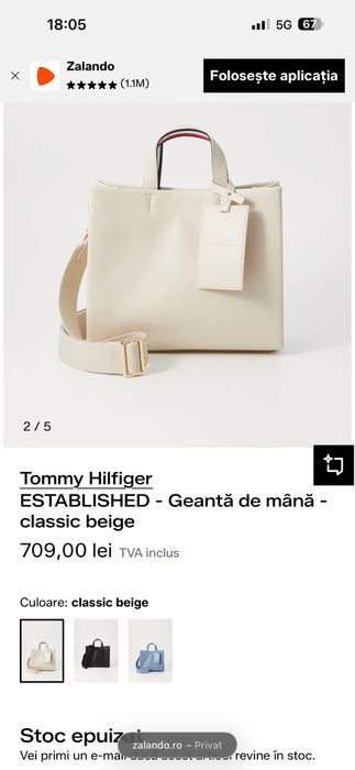Geanta Tommy Hilfiger Noua