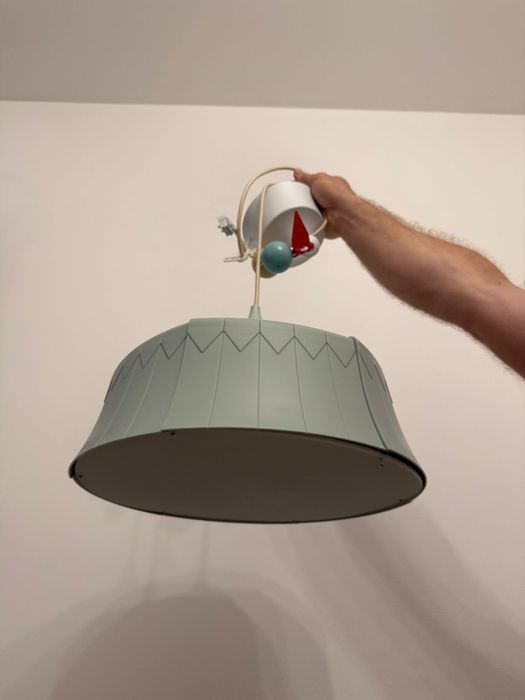 Lustra ikea Trollbo camera copil