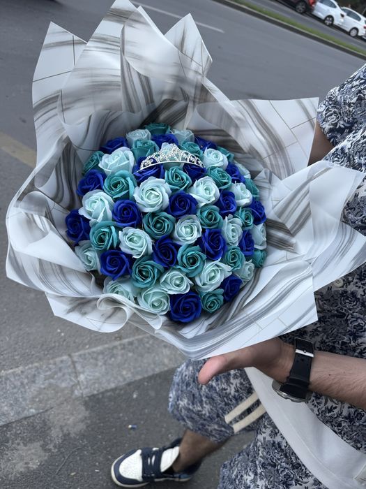 Buchete trandafiri de sapun